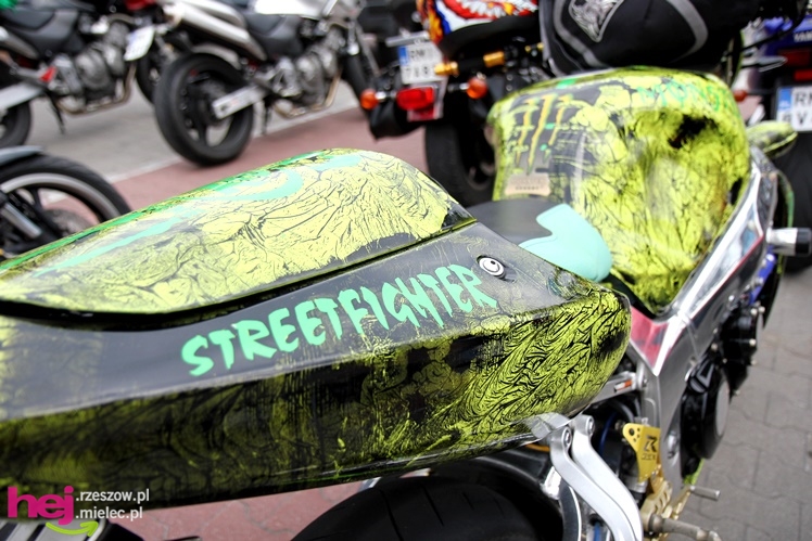 Kilkaset motocykli przejechało przez Mielec