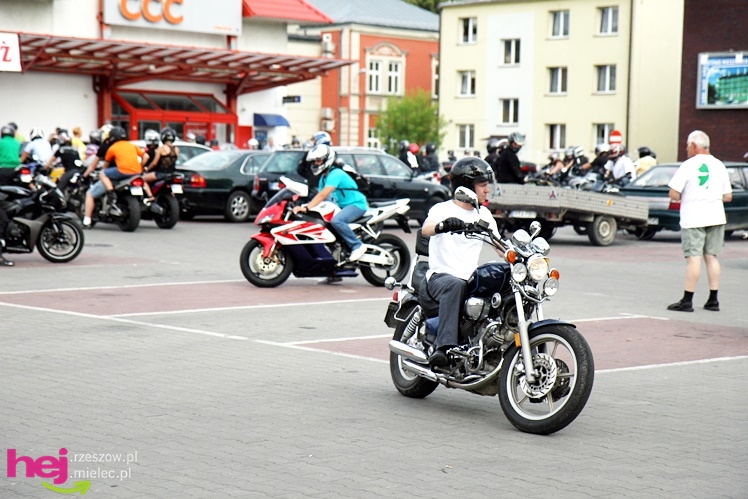 Kilkaset motocykli przejechało przez Mielec