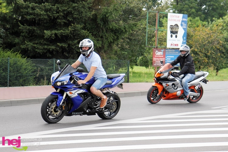 Kilkaset motocykli przejechało przez Mielec