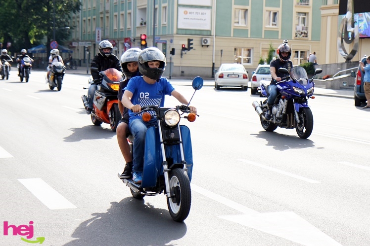 Kilkaset motocykli przejechało przez Mielec