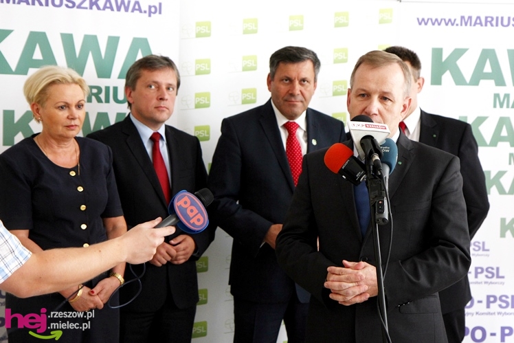Wicepremier Janusz Piechociński w Mielcu i powiecie