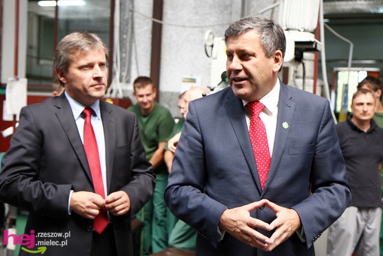 Wicepremier Janusz Piechociński w Mielcu i powiecie