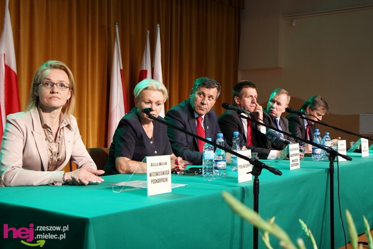 Wicepremier Janusz Piechociński spotkał się z mieszkańcami