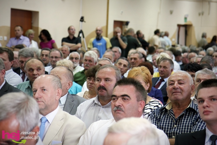 Wicepremier Janusz Piechociński spotkał się z mieszkańcami