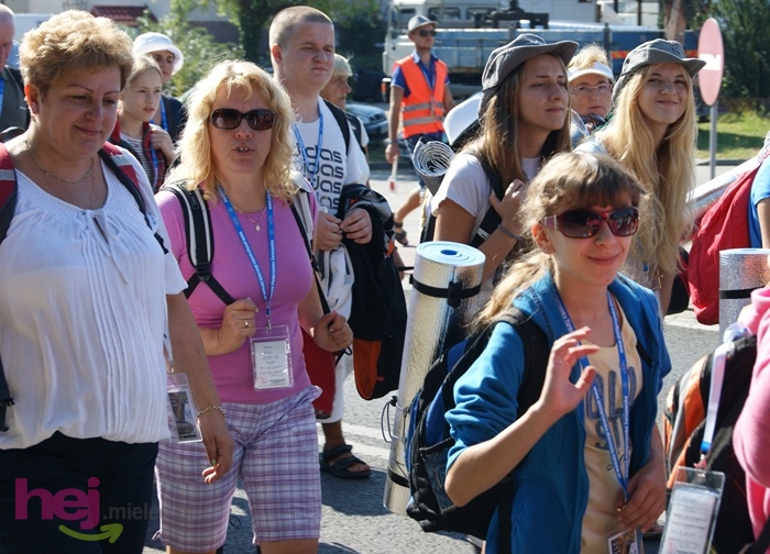 Pielgrzymi pokonali pierwsze kilometry