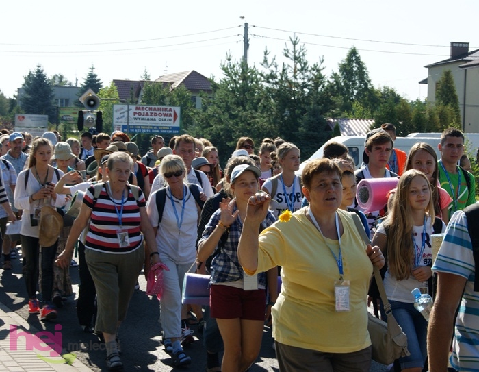 Pielgrzymi pokonali pierwsze kilometry