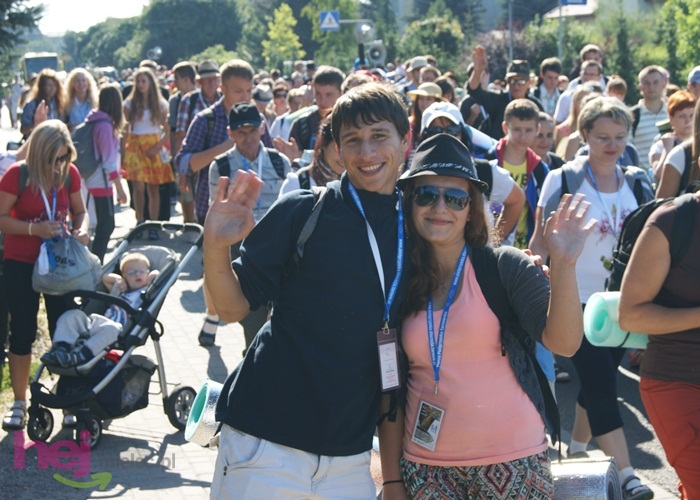 Pielgrzymi pokonali pierwsze kilometry