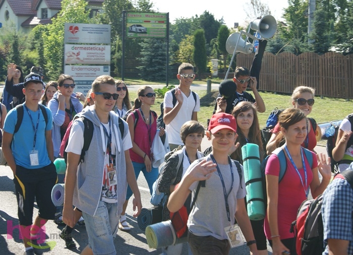 Pielgrzymi pokonali pierwsze kilometry