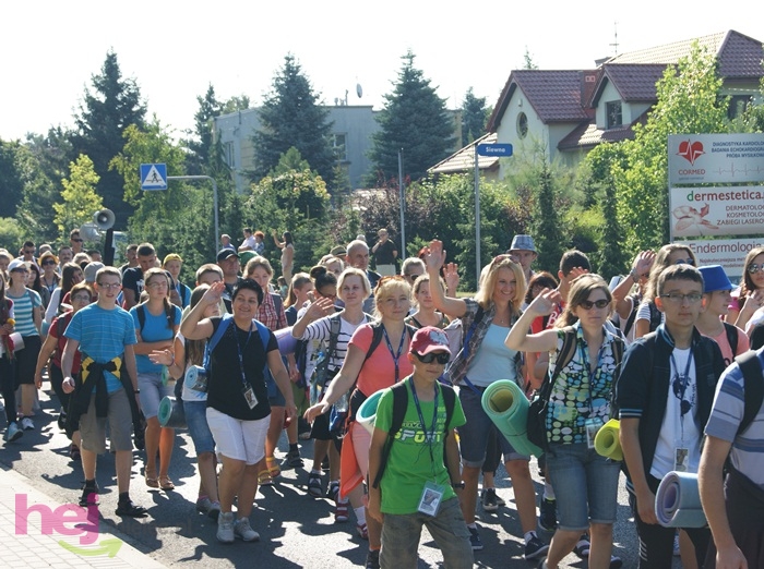 Pielgrzymi pokonali pierwsze kilometry