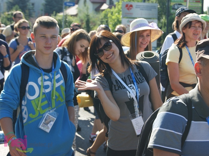 Pielgrzymi pokonali pierwsze kilometry