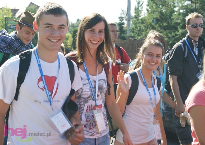 Pielgrzymi pokonali pierwsze kilometry