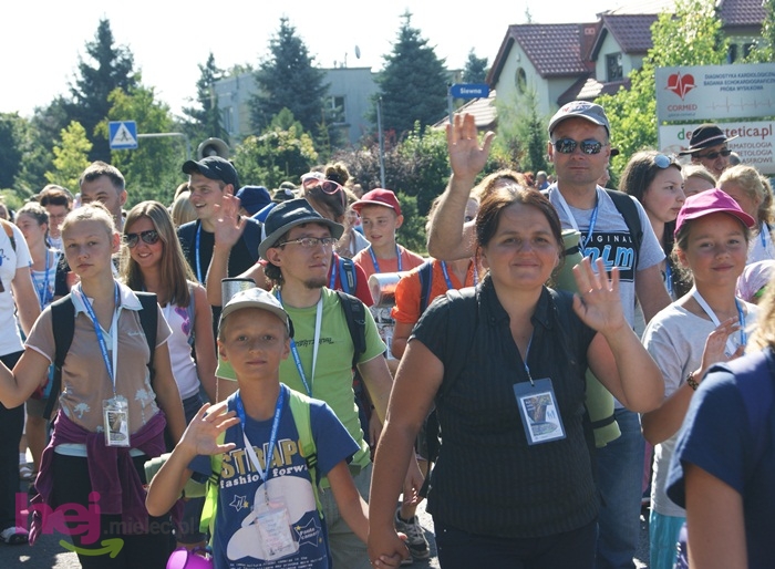 Pielgrzymi pokonali pierwsze kilometry