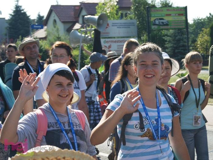 Pielgrzymi pokonali pierwsze kilometry