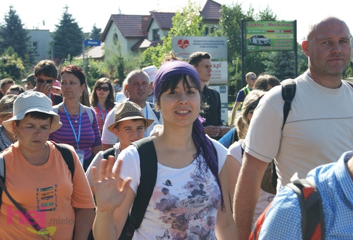 Pielgrzymi pokonali pierwsze kilometry