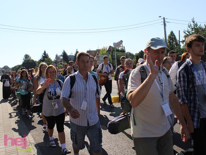 Pielgrzymi pokonali pierwsze kilometry