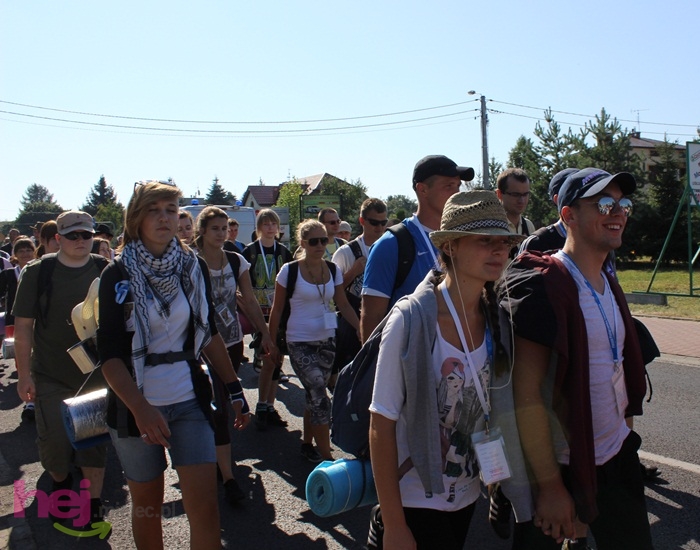 Pielgrzymi pokonali pierwsze kilometry