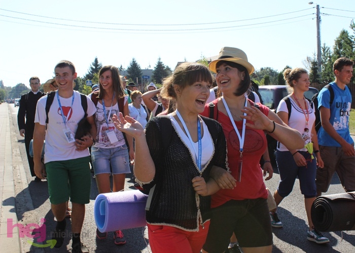 Pielgrzymi pokonali pierwsze kilometry