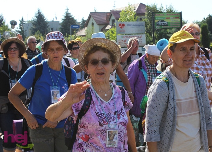 Pielgrzymi pokonali pierwsze kilometry