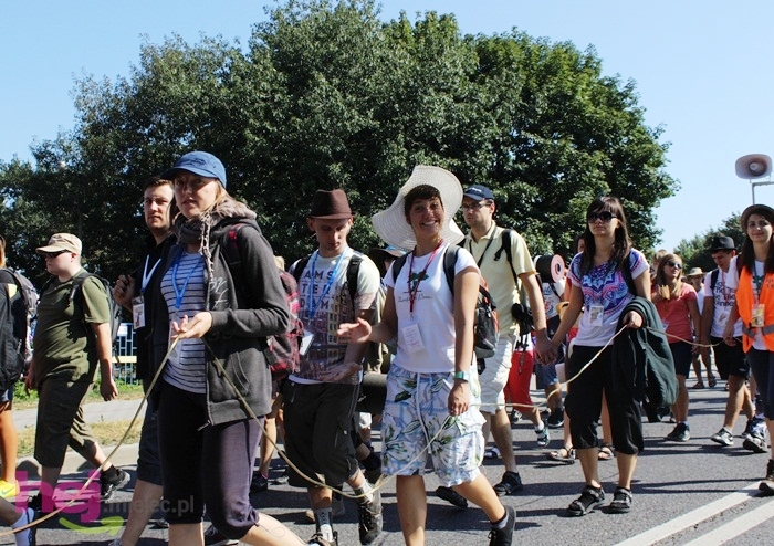 Pielgrzymi pokonali pierwsze kilometry
