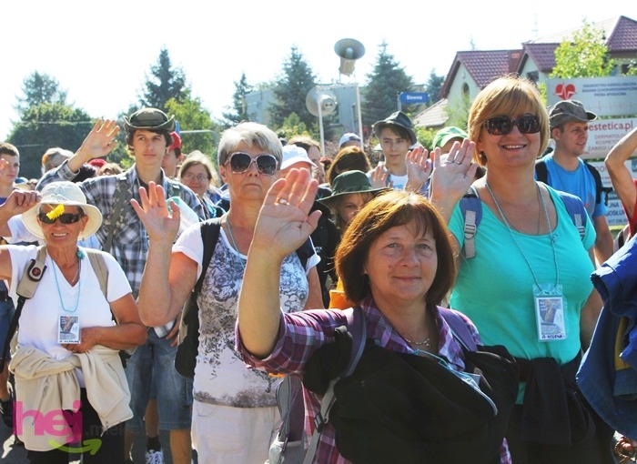 Pielgrzymi pokonali pierwsze kilometry