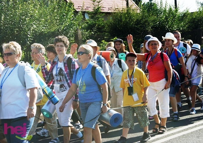 Pielgrzymi pokonali pierwsze kilometry