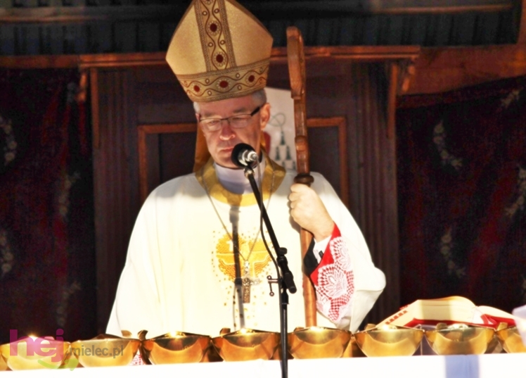 Zabawa gościła pielgrzymów w czasie porannej Eucharystii