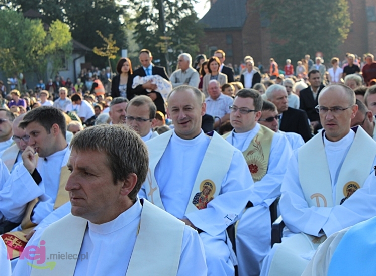 Zabawa gościła pielgrzymów w czasie porannej Eucharystii