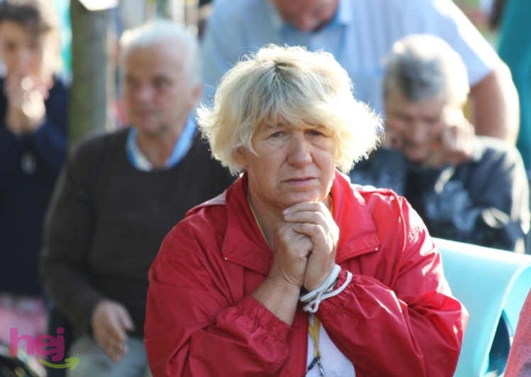 Zabawa gościła pielgrzymów w czasie porannej Eucharystii