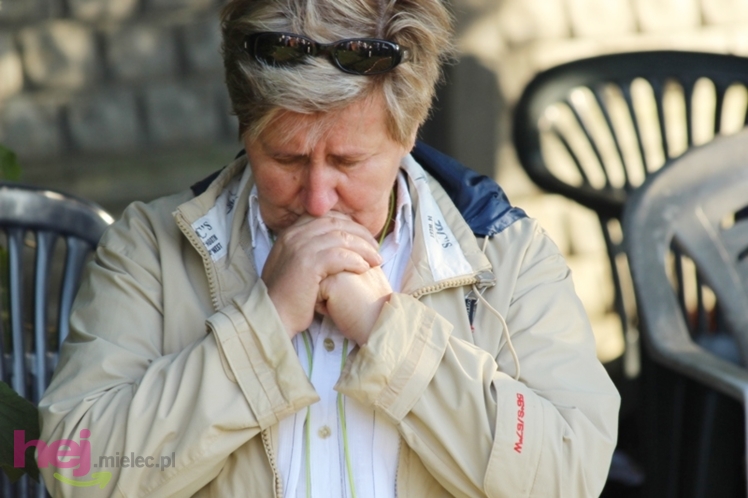 Zabawa gościła pielgrzymów w czasie porannej Eucharystii