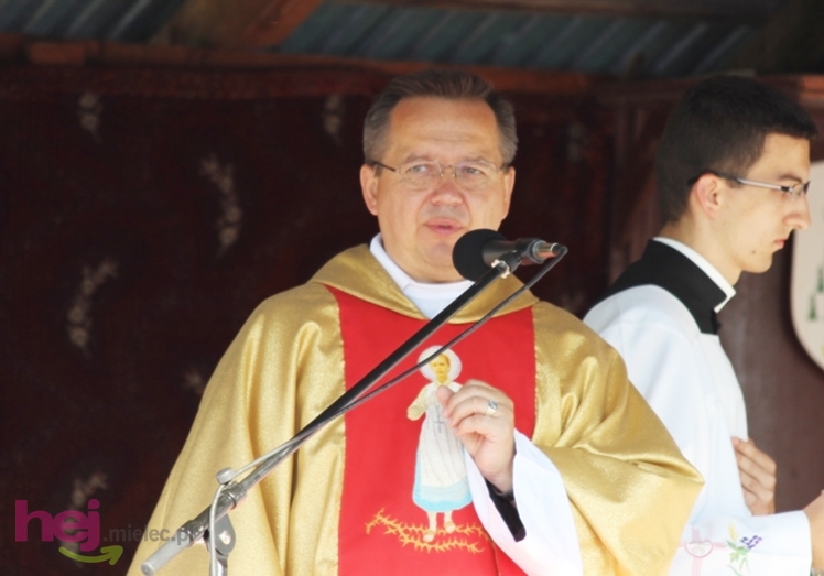 Zabawa gościła pielgrzymów w czasie porannej Eucharystii