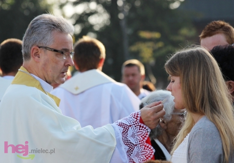 Zabawa gościła pielgrzymów w czasie porannej Eucharystii