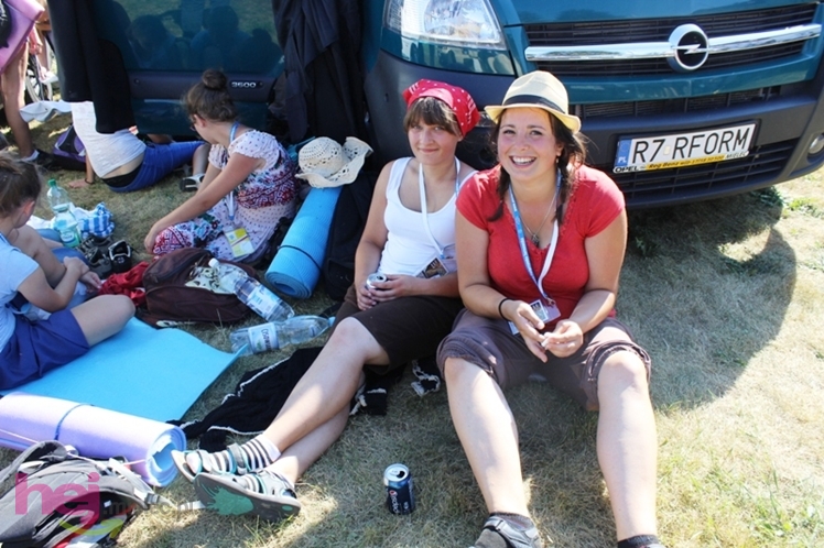 Droga długa i upalna, ale optymizmu pielgrzymom nie brakuje