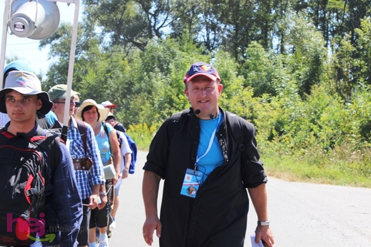 Droga długa i upalna, ale optymizmu pielgrzymom nie brakuje