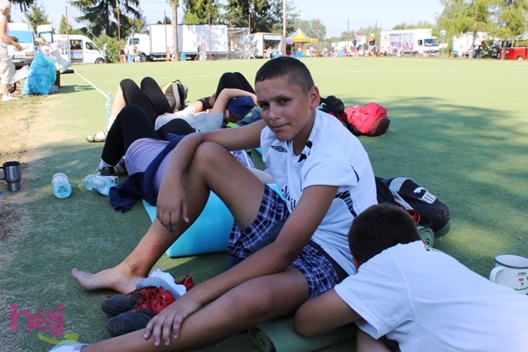 Droga długa i upalna, ale optymizmu pielgrzymom nie brakuje