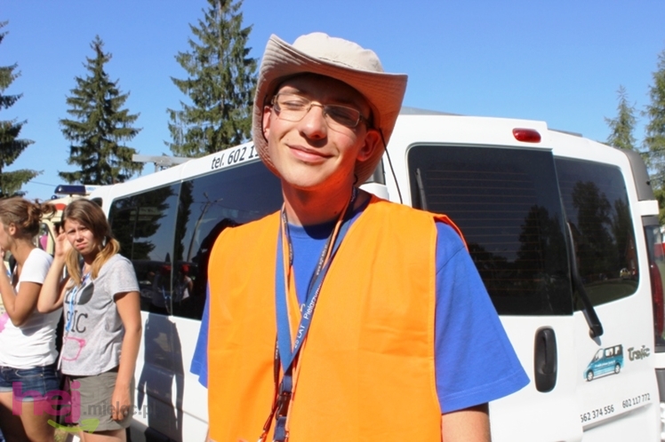 Droga długa i upalna, ale optymizmu pielgrzymom nie brakuje