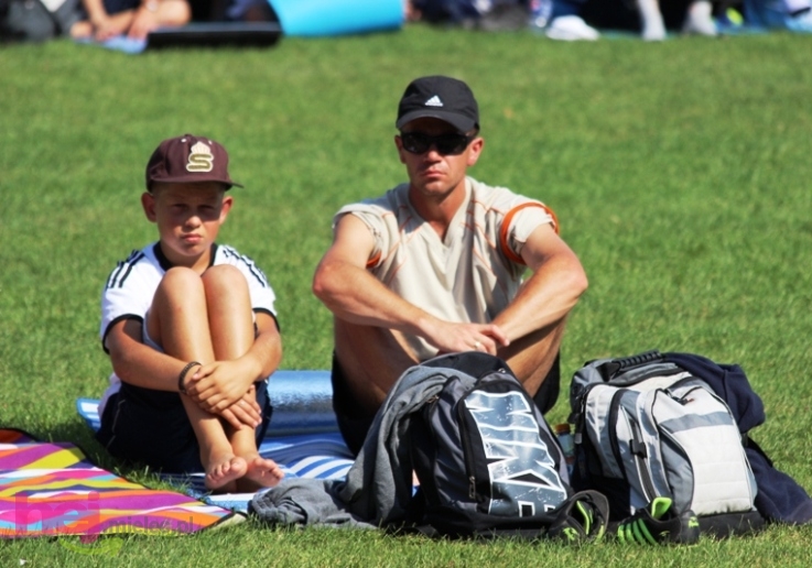 Pielgrzymkowa modlitwa, taniec i śpiew