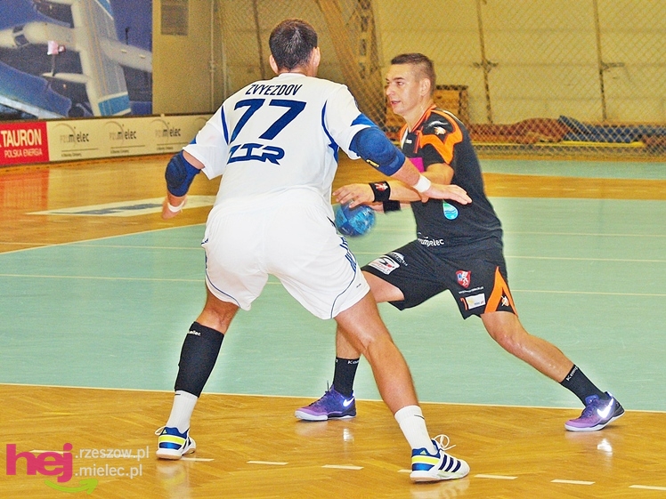 Emocje w sparingowym meczu Stali Mielec z ZTR-em Zaporoże