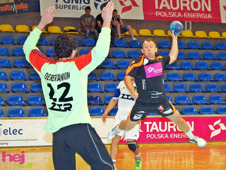 Emocje w sparingowym meczu Stali Mielec z ZTR-em Zaporoże