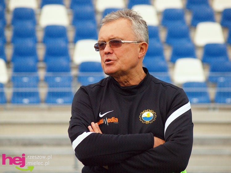 Stal Mielec testowała murawę na nowym stadionie: trening przedmeczowy