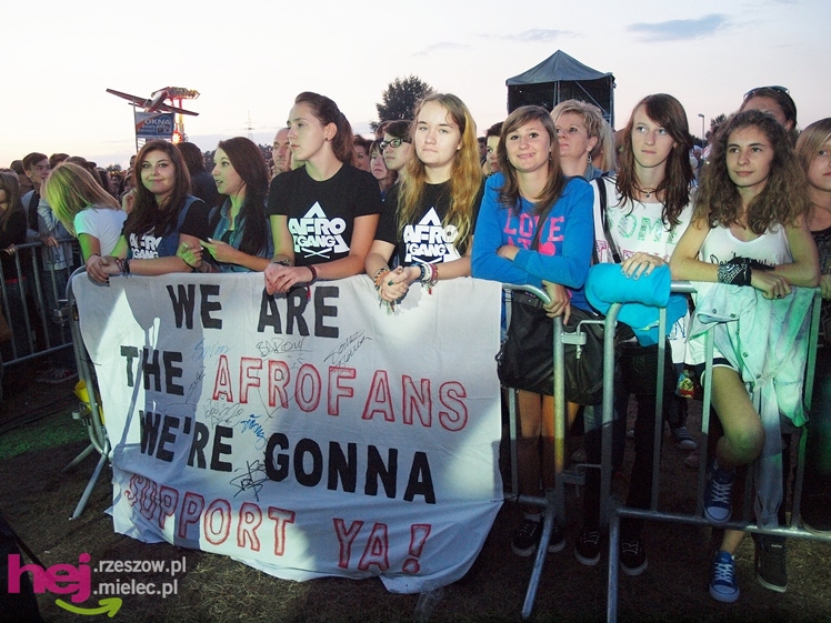 Dni Mielca 2013: sobota: finałowy koncert grupy Afromental - cz. III