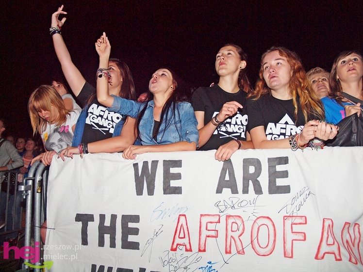 Dni Mielca 2013: sobota: finałowy koncert grupy Afromental - cz. III