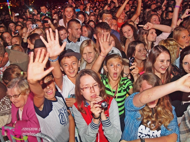 Dni Mielca 2013: sobota: finałowy koncert grupy Afromental - cz. III