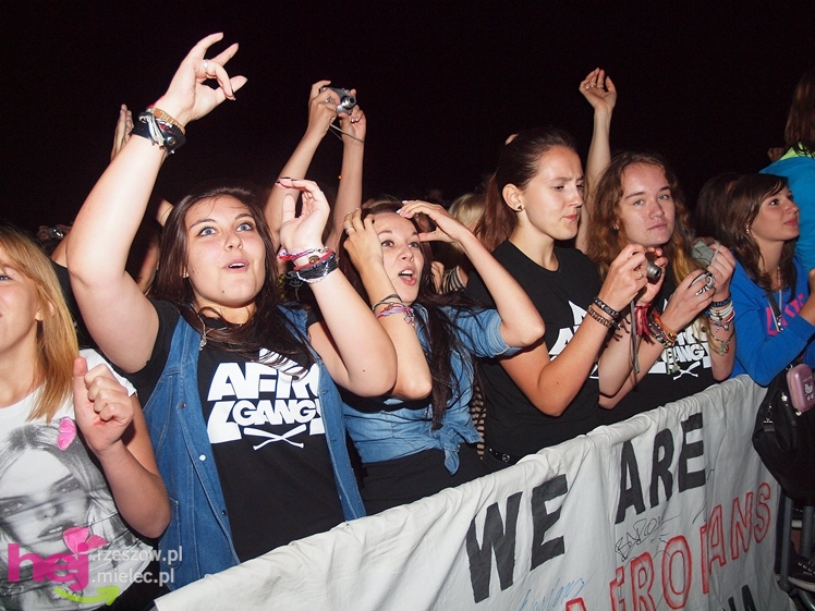 Dni Mielca 2013: sobota: finałowy koncert grupy Afromental - cz. III
