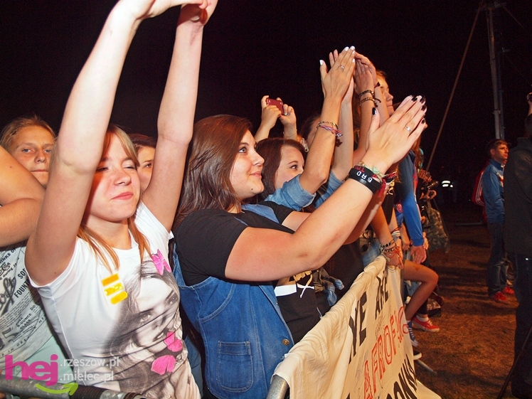 Dni Mielca 2013: sobota: finałowy koncert grupy Afromental - cz. III