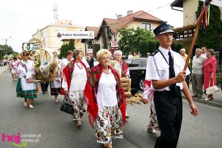 XIII Dożynki Województwa Podkarpackiego: korowód i uroczystosci na Gryfie - cz. II