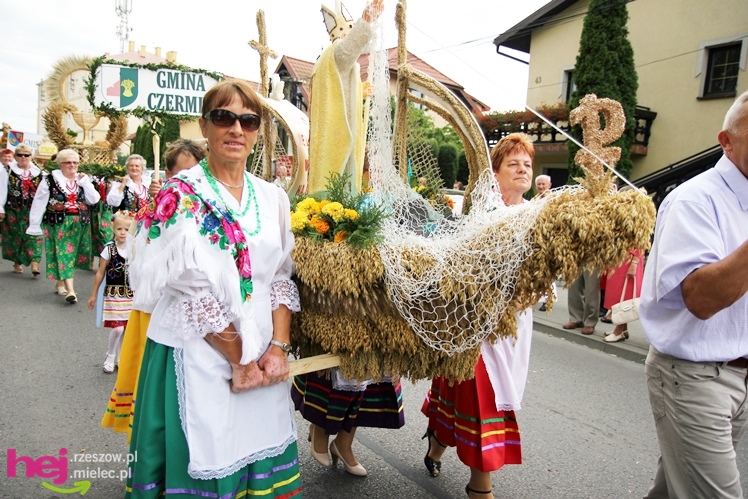 XIII Dożynki Województwa Podkarpackiego: korowód i uroczystosci na Gryfie - cz. II