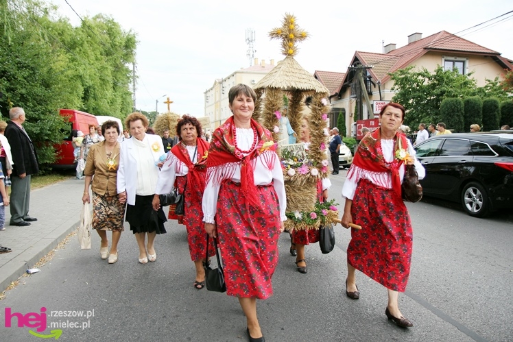 XIII Dożynki Województwa Podkarpackiego: korowód i uroczystosci na Gryfie - cz. II