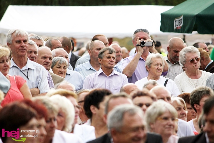 XIII Dożynki Województwa Podkarpackiego: korowód i uroczystosci na Gryfie - cz. II