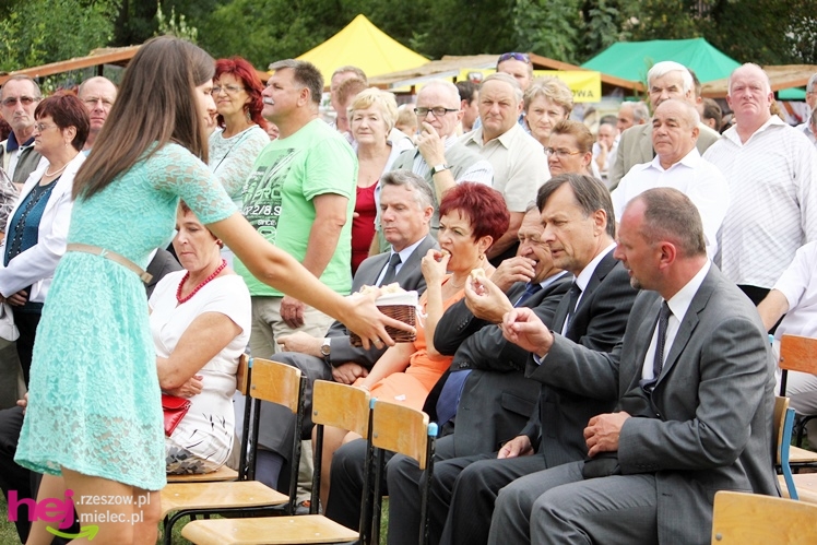 XIII Dożynki Województwa Podkarpackiego: korowód i uroczystosci na Gryfie - cz. II