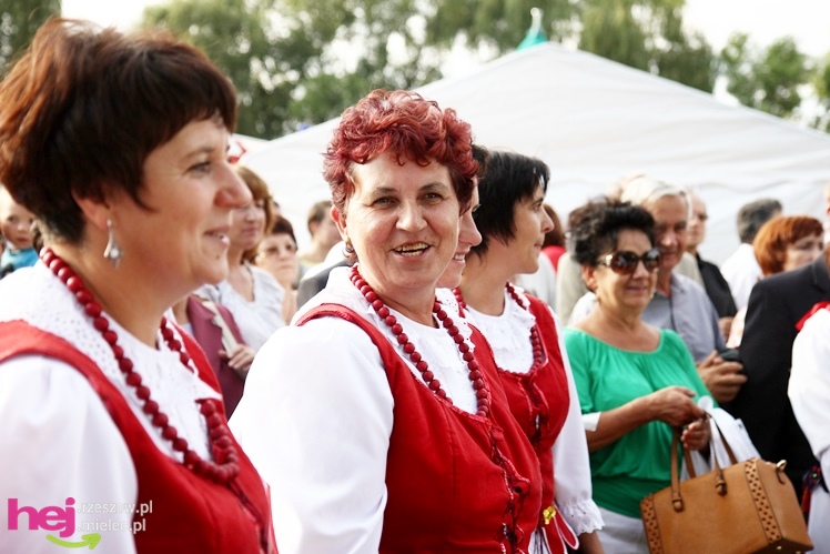 XIII Dożynki Województwa Podkarpackiego: korowód i uroczystosci na Gryfie - cz. II